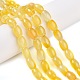 Chapelets de perle en agate naturelle teinte&nbsp;G-T141-15B-02-2