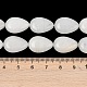 Бусины из натурального белого нефрита G-Z105-B01-01A-5