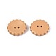 Пуговицы из натурального дерева WOOD-T032-34B-2