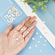 DICOSMETIC 60Pcs 2 Colors Flat Teardrop Charms Blank Stamping Tag Charms Engraving Name Charms Brass Message Word Tag Pendant for Jewelry Making and Number Alphabet Stamping KK-DC0002-11-3