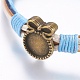 Genuine Cowhide Bracelet Making MAK-S060-AB01-3