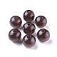 Perles rondes en bois naturel lightcoffee X-TB25MMY-5-1