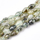 Chapelets de perles en préhnite naturelle G-T107-03-1