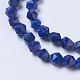 Chapelets de perles en lapis-lazuli naturel G-F568-082-6mm-3