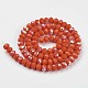Electroplate Opaque Solid Color Glass Beads Strands EGLA-A034-P1mm-L03-2