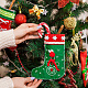 Arricraft 90 шт. 3 стиля рождественские непрозрачные кабошоны из смолы RESI-AR0001-39-5