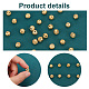 Pandahall elite 32pcs 8 perles creuses en alliage de style FIND-PH0010-78-4