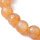 Bracelet extensible en perles de résine imitation œil de chat pour enfants BJEW-JB09569-5