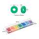 700pcs 7 Farben umweltfreundliche handgemachte Polymertonperlen CLAY-YW0001-39-3
