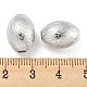Латунные текстурированные бусины KK-P258-07P-3