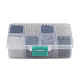 1 caja 8/0 perlas de vidrio semillas redondas perlas separadoras sueltas SEED-X0050-3mm-09-2