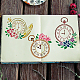Fingerinspire Vintage-Uhren-Schablone DIY-WH0391-0496-5