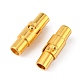 Brass Locking Tube Magnetic Clasps MC079-G-2