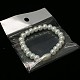 Carnival Jewelry Glass Pearl  Stretchy Bracelets BJEW-JB00642-01-3
