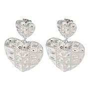 Серьги-гвоздики из нержавеющей стали марки 304 EJEW-P270-06B-P
