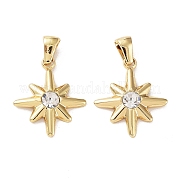 Подвески из нержавеющей стали 304 с искусственными камнями STAS-P329-15G