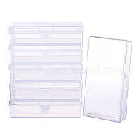 13 Pack Plastic Beads Storage Box, Small Clear Container With Lids
