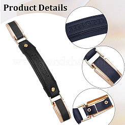 Искусственная кожа пришить ручки сумки FIND-WH0139-56G