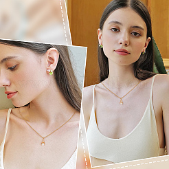 12шт латунная подвеска-ушко&nbsp;KK-BBC0008-99