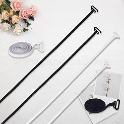 10 пара двухцветных нейлоновых нескользящих бретелей для бюстгальтера&nbsp;FIND-CY0001-28