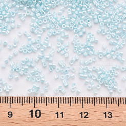 Цилиндрические стеклянные шарики флуоресцентного цвета SEED-S047-P-009