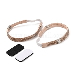 3 пара двухцветных эластичных шнурков из искусственной кожи FIND-DR0001-15A