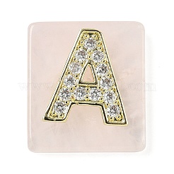 Природного розового кварца подвески G-P585-05G-02