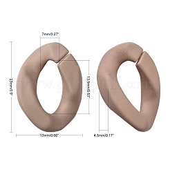 Непрозрачные акриловые кольца&nbsp;OACR-S036-001A-I-2