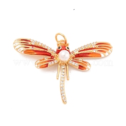 Кулоны из экологически чистой латуни с микропаве и кубическим цирконием&nbsp;KK-K268-32G