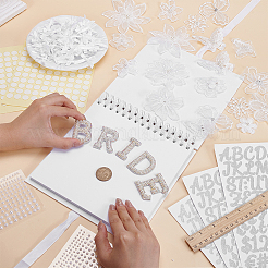 DIY-Kits für Hochzeits- und Braut-Fotoalben aus Papier&nbsp;AJEW-FG0008-67