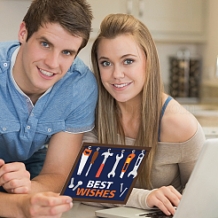 Углеродистая сталь разрезает трафареты DIY-WH0309-1056