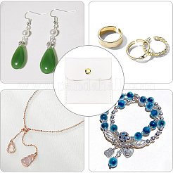 Сумки для хранения ювелирных изделий из искусственной кожи pu ABAG-WH0032-35B