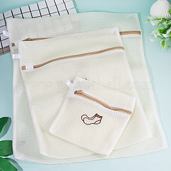 3 sac à linge zippé en maille polyester&nbsp;ABAG-TA0002-22