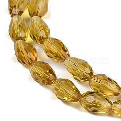 Прозрачные стеклянные бусины EGLA-N013-T10mm-D08