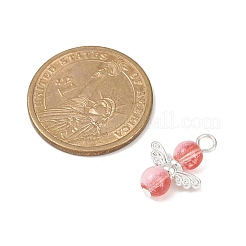 10шт 10 цвета подвески из сплава стекла&nbsp;PALLOY-JF04106