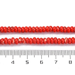 Синтетические окрашенные нити императорской яшмы G-K343-C39-03