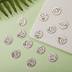 18шт 9 стильный кулон из нержавеющей стали STAS-SZ0002-11