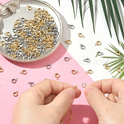 200 шт. 2-х цветные дужки из нержавеющей стали 201 STAS-BBC0008-24