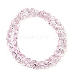 Прозрачные стеклянные бусины GLAA-H038-03A