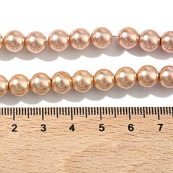 Выпечка окрашены перламутровый стекла жемчужные нити круглый шарик&nbsp;HY-XCP0001-30