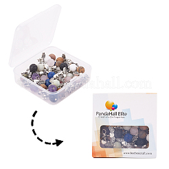 Ангел тема подвески из натурального камня&nbsp;HJEW-PH0001-20AS