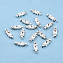 Tibetischer Stil Legierung Fassungen mit Verbinder für Strasssteine &nbsp;TIBE-00465-S-NR