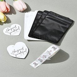 День благодарения тема прямоугольник пластиковая упаковка инь-ян пакеты с застежкой-молнией OPP-FS0001-12