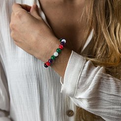 100 шт. 5 цвета наборы для изготовления браслетов своими руками&nbsp;DIY-SZ0002-71