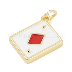 Charms del esmalte de bronce&nbsp;KK-G522-44G