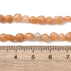 Натуральный красный авантюрин бисер нитей G-I389-A07