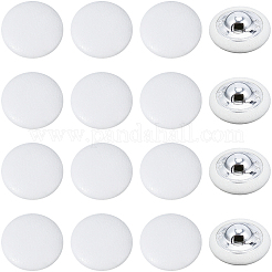 30 шт. пуговицы из искусственной кожи с 1 отверстиями на ножке&nbsp;BUTT-CL0001-01A-02