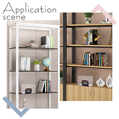 Прозрачные пластиковые витрины для минифигурок&nbsp;ODIS-WH0029-72C