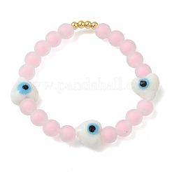 Stretch-Armbänder aus Messing&nbsp;BJEW-F515-03G-01