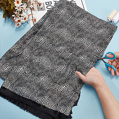 Ткань из полиэстера с позолотой AJEW-WH0314-514B